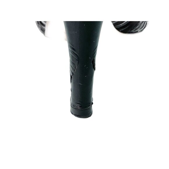 Yves Saint Laurent Black Leather Sandals With Knotted Rive Gauche Design- LT3291 - Picture 7 of 9